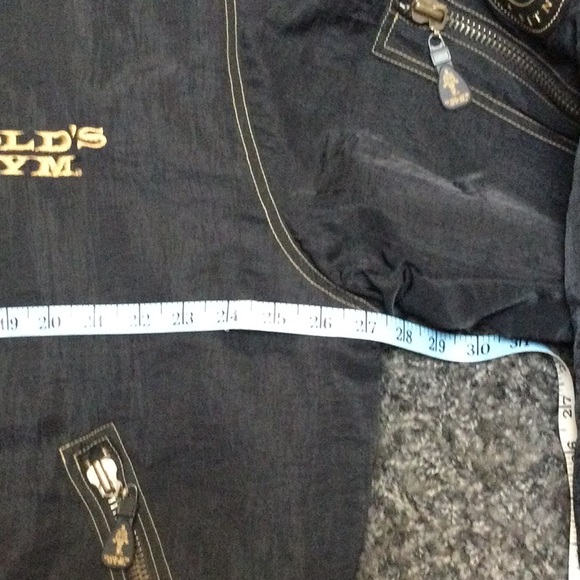 Golds gym rain resistant warm weather puffy jacket - Picture 11 of 12